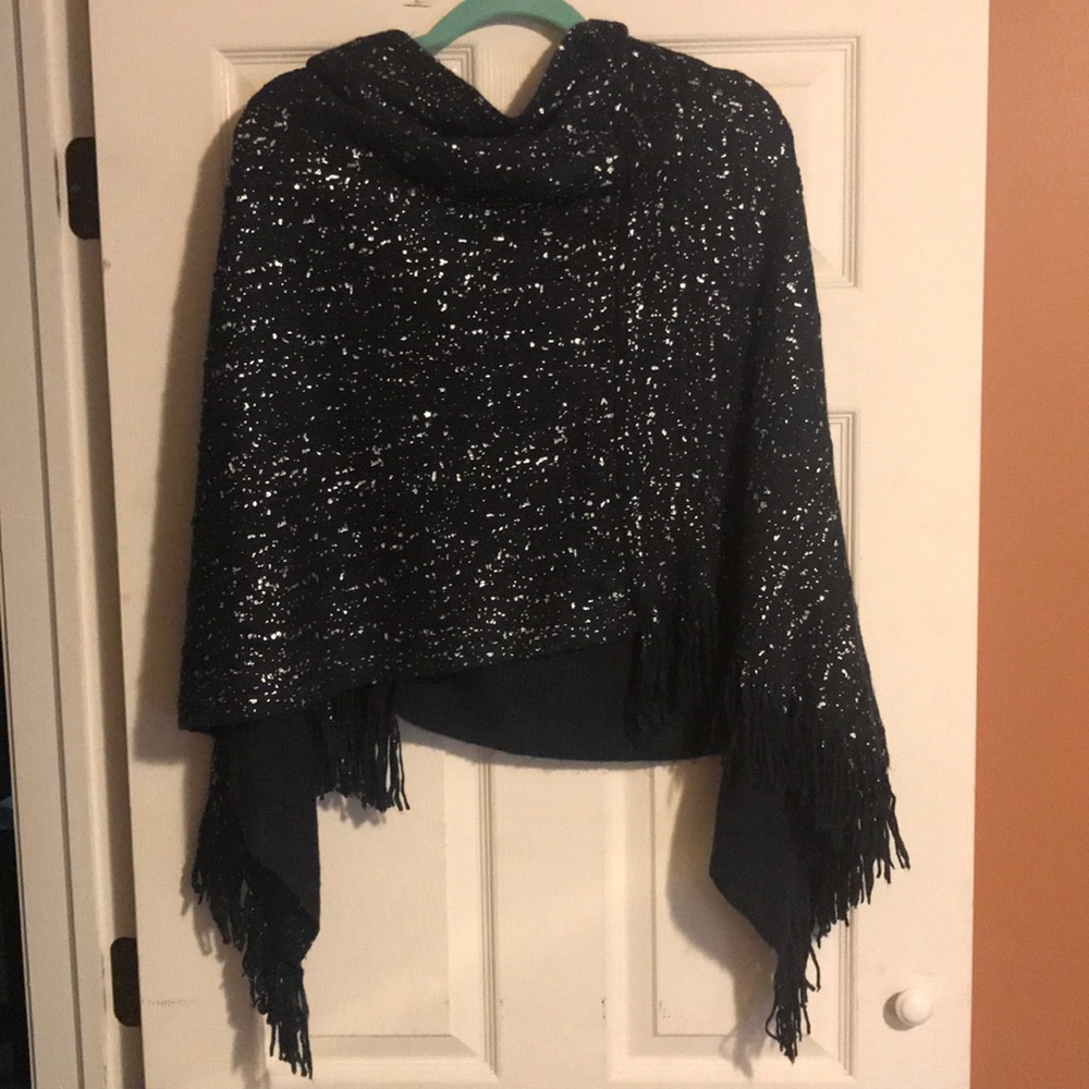 Sparkle poncho